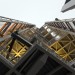 Looking up, there's still plenty of Shard above the viewing galleries.