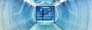 This colourful shot of a platform tunnel on the Tube was taken by Sabrina Bertazzo. She thinks it was Southwark, but it was a long time ago.