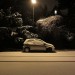 The car in the snow, Brockley by Andy Worthington