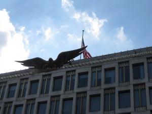 The eagle has landed... Photo courtesy of Tom TiredOfLondon