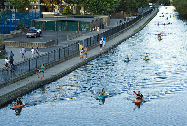 kayaking