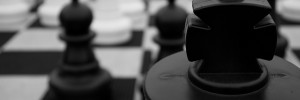 Giant chess set by Michael La Rocca