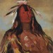 Hee-ohks-te-kin, Rabbits Skin Leggings, a Brave Nez Percé, by George Catlin, 1832. Copyright: Smithsonian American Art Museum