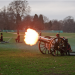 Gun salutes today at Hyde Park and the Tower of London. Image by Sinister Pictures in the Londonist Flickr pool.