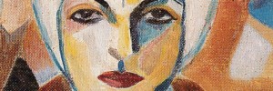 Saloua Raouda Choucair, Self Portrait 1943. © Saloua Raouda Choucair Foundation