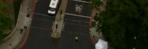 Shot of the scene from above