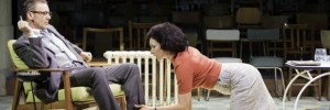 John Simm and Indira Varma in The Hothouse / photo by Johan Persson