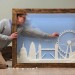 Artist Chris Naylor creates a sugar cube model of London for Museum of London Docklands' 10th birthday.