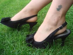 Liz's new shoes