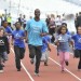 18250_MIK_5505 Michael Johnson resisting the urge to beat small children at the 100m