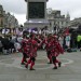 17255_morris_dancers_and_protesters Morris Men doing their thing, with protesters doing their thing in the background. Photo by Dave.