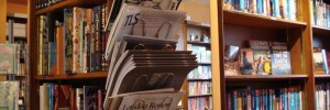 The mark of civilisation - the newspaper rack