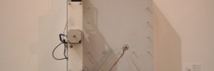 Material Beliefs explored alternative power sources for robots, including this machine powered by flies plucked from a spider's web.