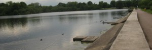 Aldenham Reservoir. Built by the French.