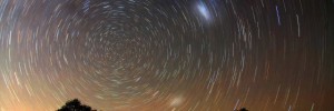 Star Trails Blue Mountains by Ted Dobosz winner of Earth and Space