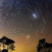 Star Trails Blue Mountains by Ted Dobosz winner of Earth and Space