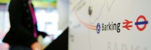 Clue: Read Between The Lines -  An East London Line information station at the Ideas Store.  Team Londonistas