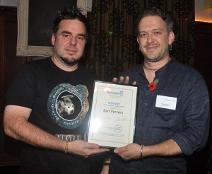 Most improved! The Earl Ferrers