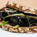 15742_Aubergine_sandwich_2009 A sandwich with aubergine marinated in miso, mirin and soy and sprinkled with sesame seeds and spring onions. Part of the ongoing Sandwichist series, dedicated to finding the best sarnie since sliced bread. Browners
