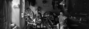 The upper floors of many Soho houses were given over to workshops, often serving the larger West End stores, particularly the rag trade. In this case the two women are engaged in upholstery and trimming for the furniture trade.