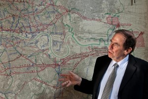 Our guide talks us through the labyrinthine sewer network.