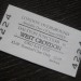 17449_Commemorativeticket One of the commemorative tickets handed out to 10,000 passengers on the first day of the new service.