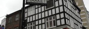 Surrey Street Market, by Royal Charter in 1276. King Edward I probably wasn't thinking of the KFC, though.