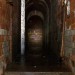 18374_fleet_tunnel The narrow, raised walkway joining the two branches of the Fleet Sewer.
