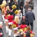 Among the attractions were the San Francisco 49ers cheerleading squad, the Gold Rush.
